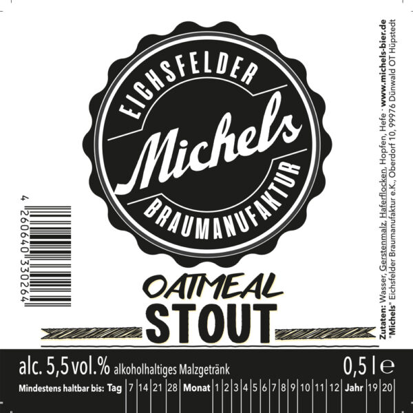 Michels Bier - Oatmeal Stout